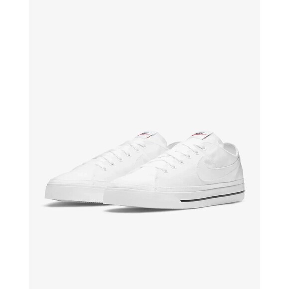 Size 9 - Nike Court Legacy Canvas White - Picture 7 of 11